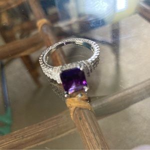 Purple ring.